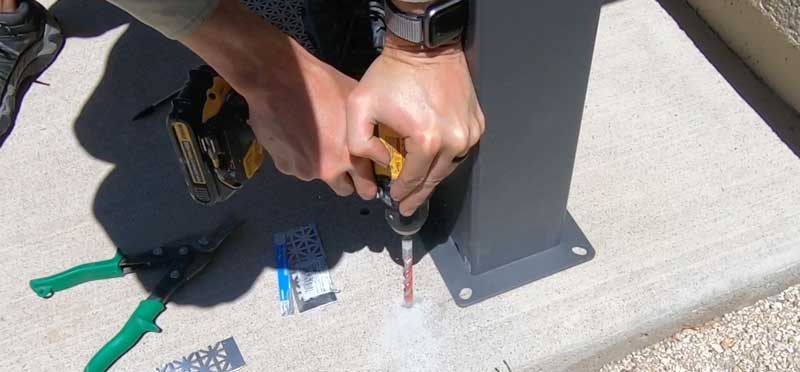 How To Drill Into Concrete With (or WITHOUT) A Hammer Drill